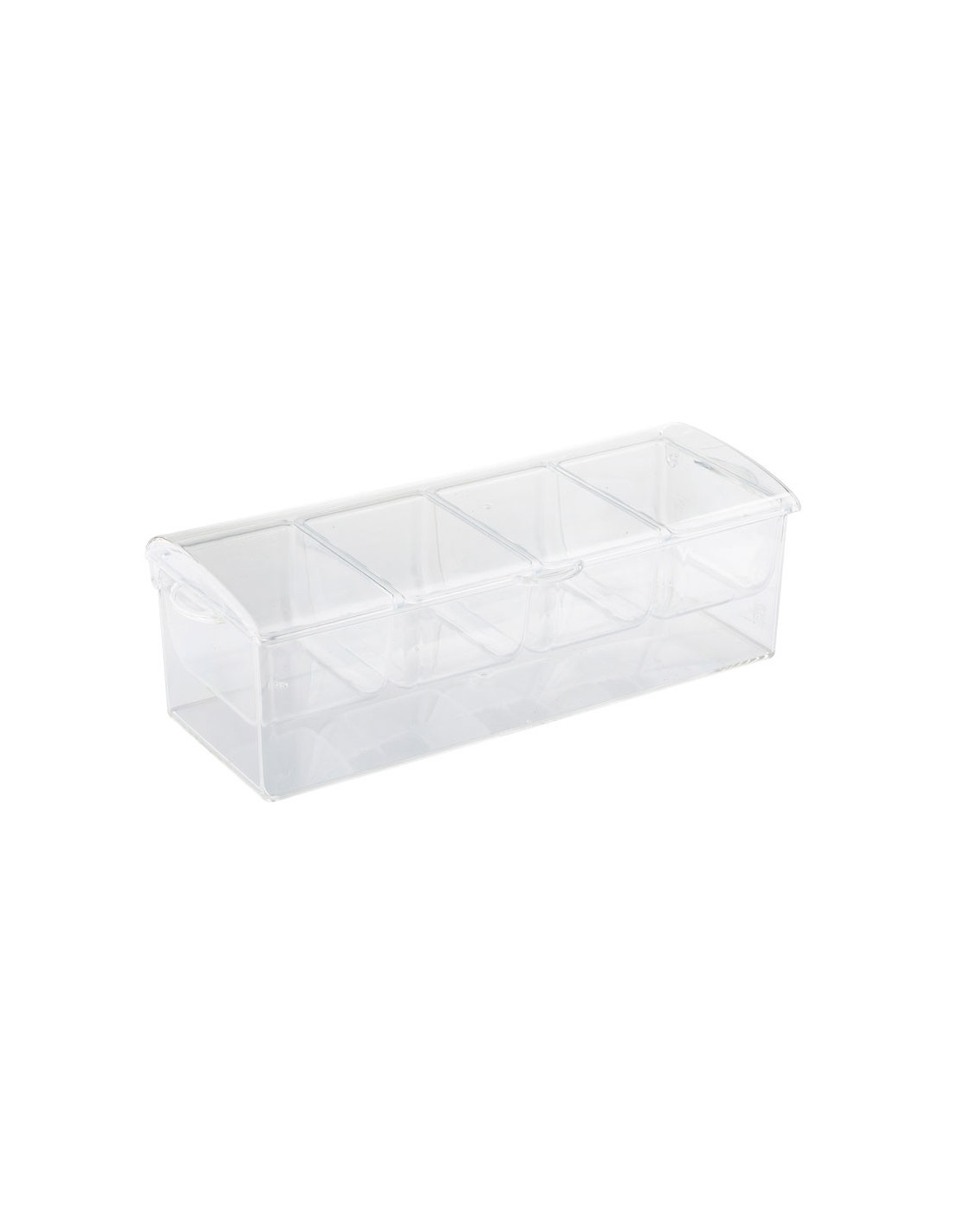 Tablecraft Dispensador condimentos de 4 insertos 700 ml - 41 x 41,5 x 12,5 cm