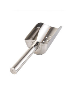 Tablecraft Pala de hielo perforada 170-290 ml - Acero inox.