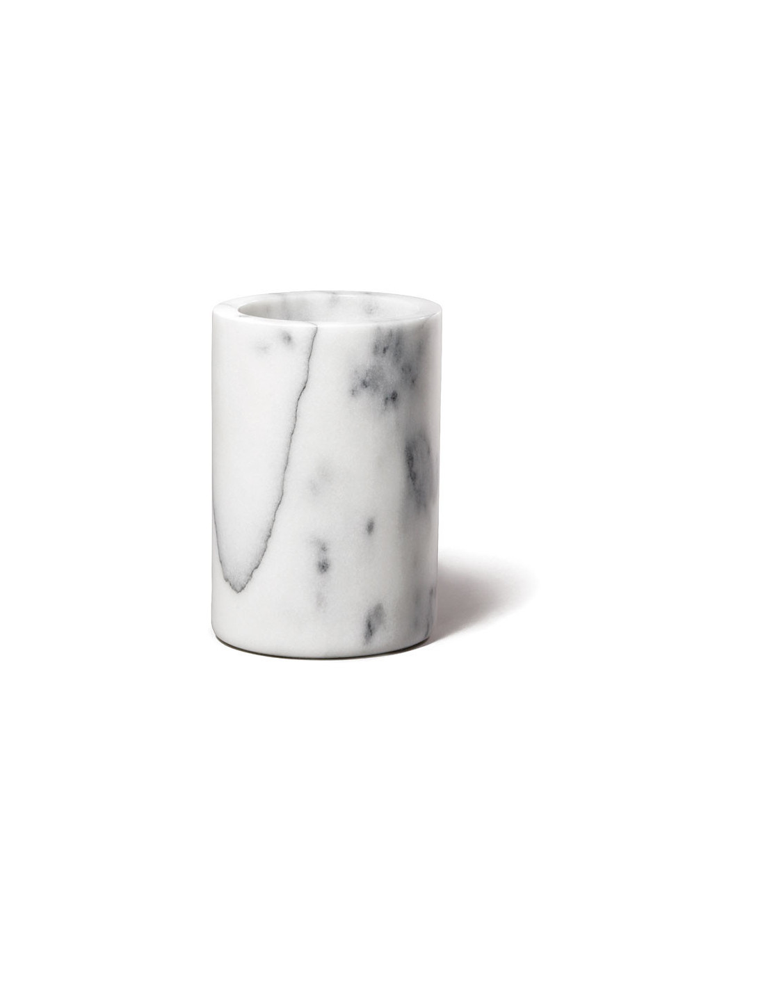 Tablecraft Enfriador de vino mármol blanco - 13 cm Ø x 18 cm