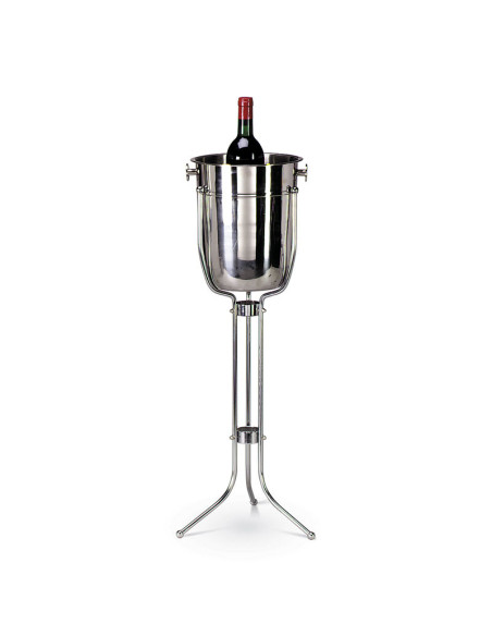 Tablecraft Pedestal cromado para 5188