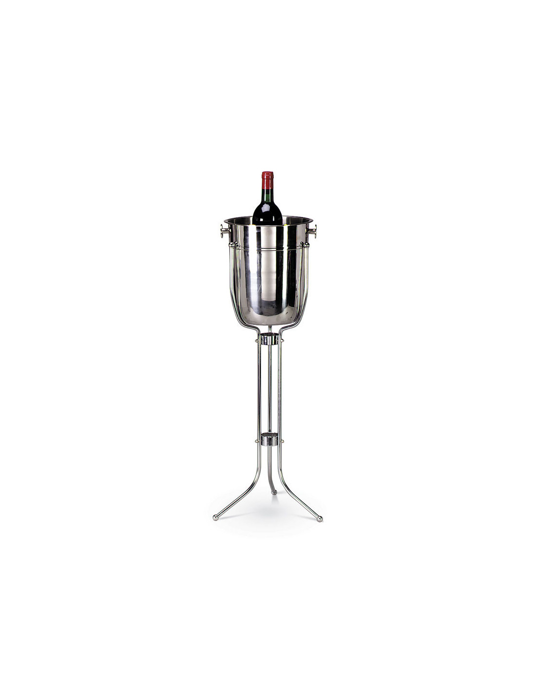 Tablecraft Pedestal cromado para 5188