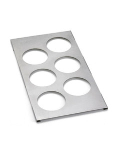 Tablecraft Soporte - 32 x 18 x 5 cm - 6 huecos