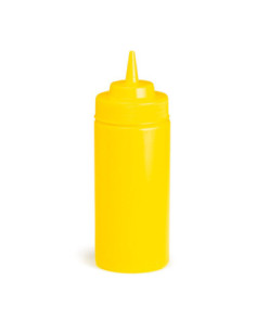 Tablecraft Botella exprimible para mostaza 63 mm de boca y 473 ml