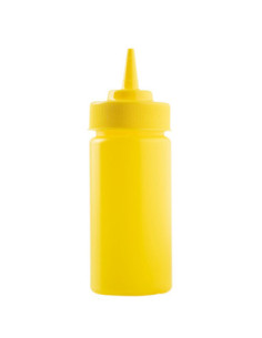 Tablecraft Botella exprimible para mostaza 53 mm de boca y 237 ml