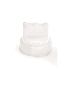 Tablecraft Botella exprimible incolora 63 mm de boca tres tip top