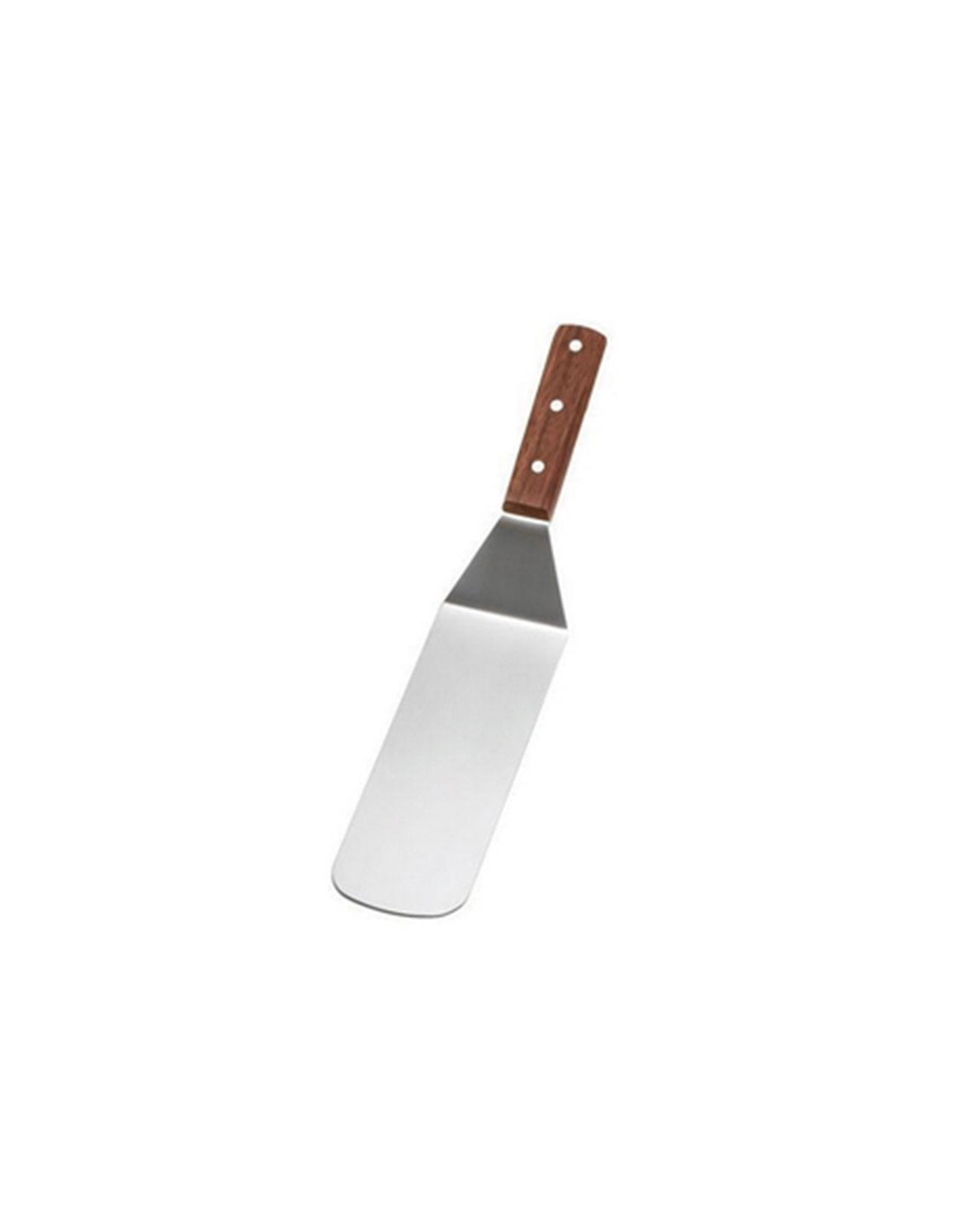 Tablecraft Espátula con fondo perforado - solidos - 37 cm hoja redondeada de 19 cm