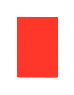 Tablecraft Tabla de cortar - de 1,5 cm espesor - 45,5 x 61 cm Rojo