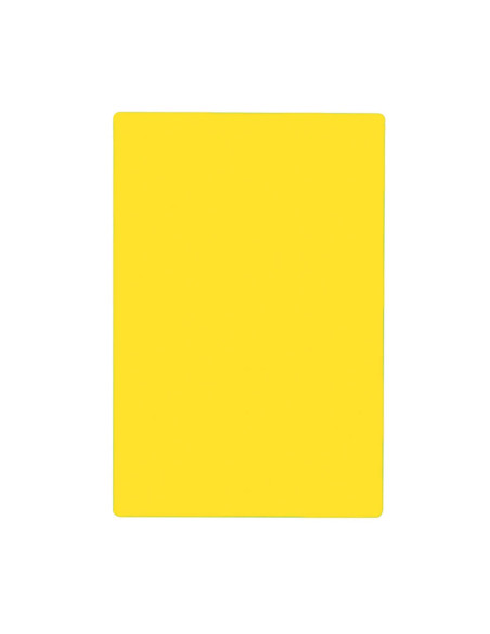 Tablecraft Tabla de cortar - 1,5 cm espesor - 30 x 46 cm Amarillo