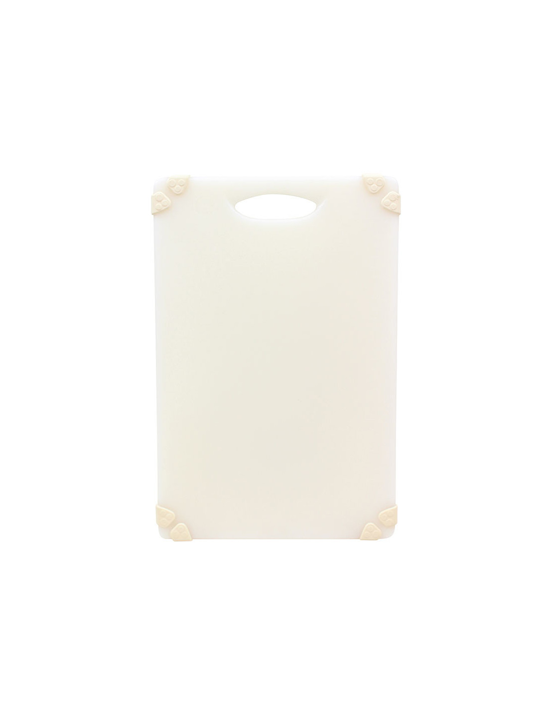 Tablecraft Tabla de cortar con soportes de silicona - 45,5 x 30,5 x 1,3 cm Blanco