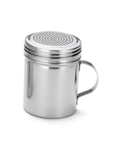 Tablecraft Espolvoreador con asa - 295 ml Acero inoxidable