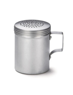 Tablecraft Espolvoreador con asa - 295 ml Aluminio