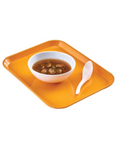 CAMBRO - 1318 - Bandeja rectangular superficie lisa - perfil alto 32 x 45 cm