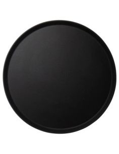 CAMBRO - 1950CT - Bandeja redonda de superficie antideslizante - perfil bajo - 49,5 cm Ø
