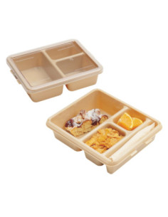 CAMBRO - 9113CW - Bandeja compartimentada - 3 compartimentos 23 x 28 x 6,5 cm