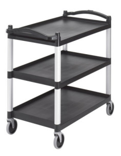 CAMBRO - BC340KD - Carro de servicio ligero con baldas de 80 x 52 cm - 101,5 x 54 x 95 cm