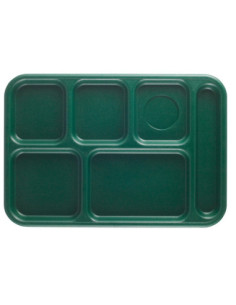 CAMBRO - BCT1014 - Bandeja compartimentada 6 compartimentos 25,4 x 36,5 cm