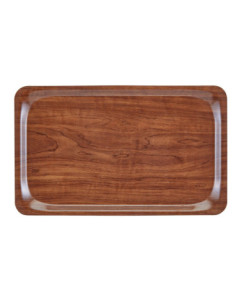 CAMBRO - CA3253 - Bandeja rectangular laminada de superficie lisa 32,5 x 53 cm