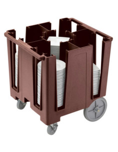 CAMBRO - DCS950 - Carro Versa para platos redondos de 21,3 a 24,1 cm y cuadrados de 18,4 a 20,5 cm 78 x 69 x 81 cm