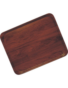 CAMBRO - MA3343 - Bandeja Madeyra rectangular laminada de superficie texturizada 33 x 43 cm