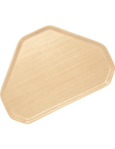 CAMBRO - MA3652TR - Bandeja Madeyra trapezoidal de superficie texturizada 36 x 52 cm