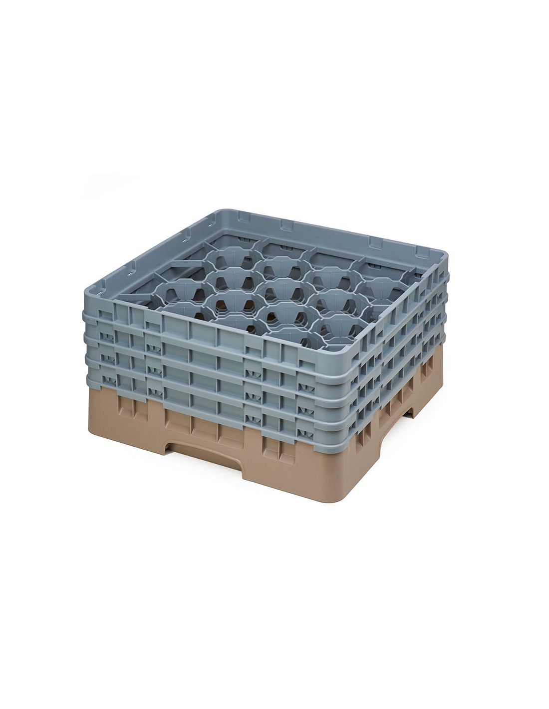 CAMBRO - Cesta de Lavado con 20 Compartimentos (Ø 9,8 cm) - Modelo 20S800