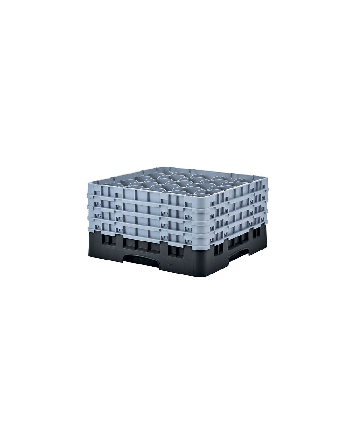 CAMBRO - 25S900-110 - Cesta de lavado 25 comp. 4 alturas- 8,7 cm Ø máx. - alt. máx. 24,1 cm - 50 x 50 x 26,7 cm