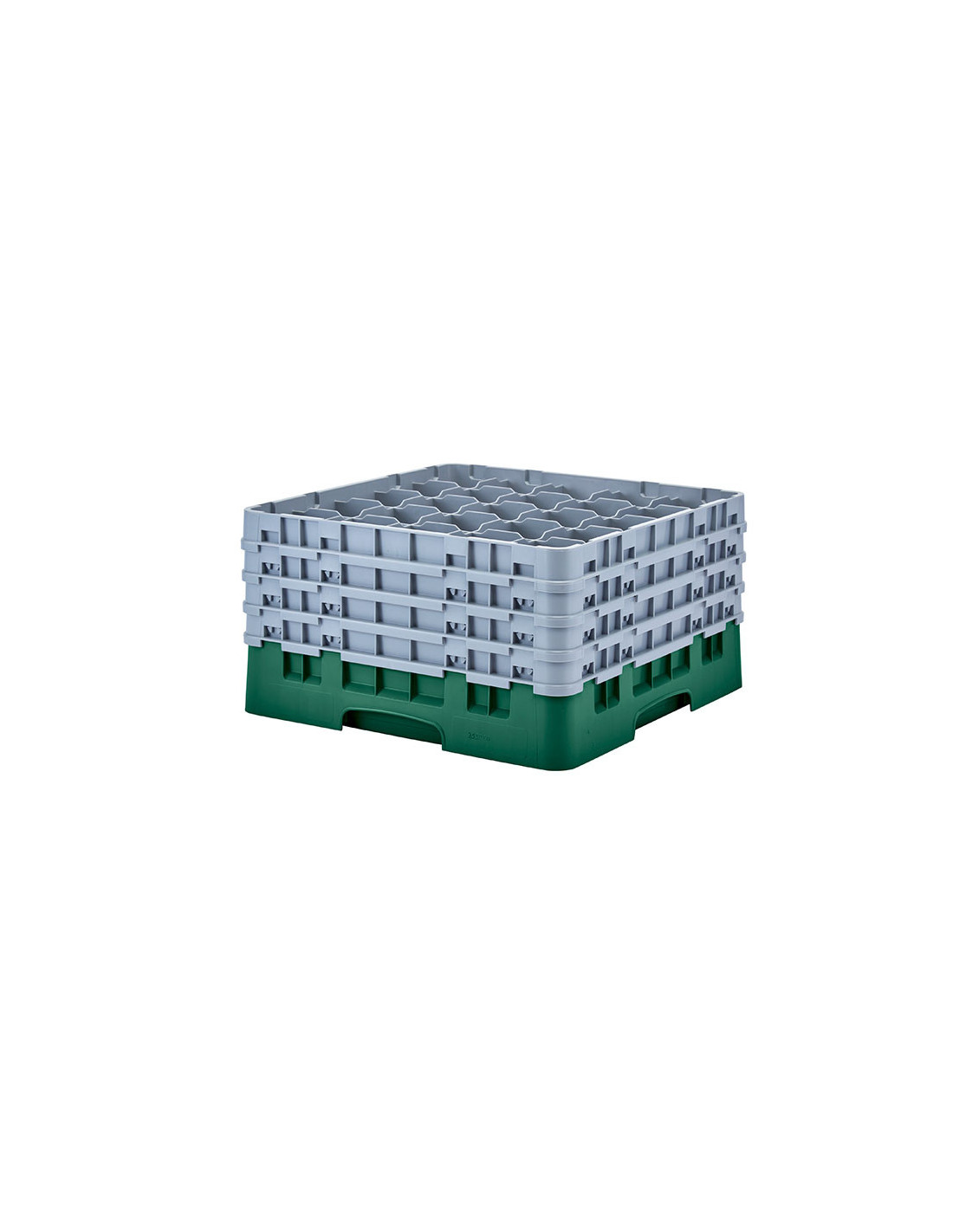 CAMBRO - 25S900-110 - Cesta de lavado 25 comp. 4 alturas- 8,7 cm Ø máx. - alt. máx. 24,1 cm - 50 x 50 x 26,7 cm