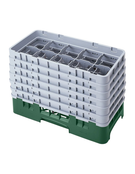 CAMBRO - 10HS1114 - Cesta de lavado de medio tamaño para copas y vasos con 10 compartimentos - diámetro máx. 8,8 cm