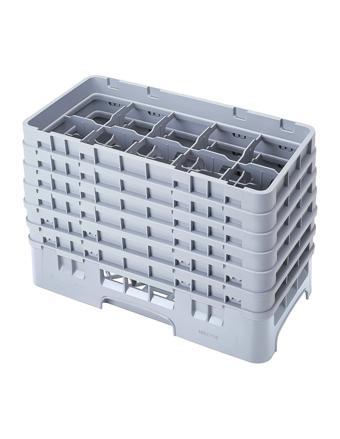 CAMBRO - 10HS1114 - Cesta de lavado de medio tamaño para copas y vasos con 10 compartimentos - diámetro máx. 8,8 cm