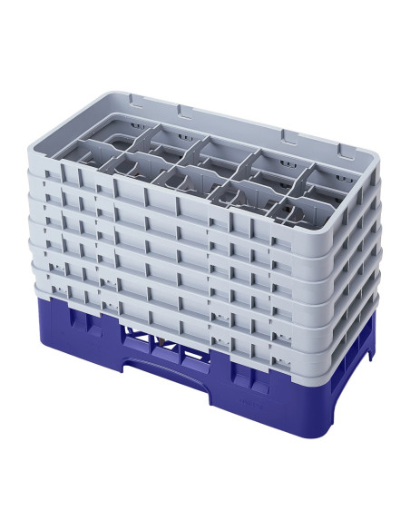 CAMBRO - 10HS1114 - Cesta de lavado de medio tamaño para copas y vasos con 10 compartimentos - diámetro máx. 8,8 cm