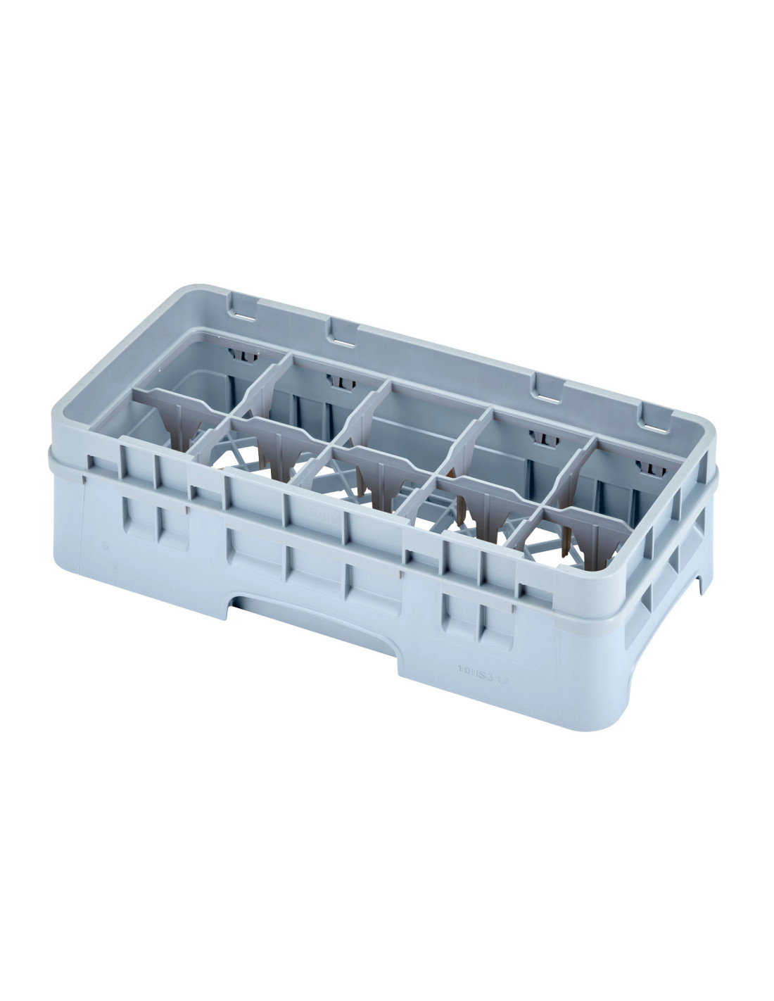 CAMBRO - 10HS318 - Cesta de lavado de medio tamaño para copas y vasos con 10 compartimentos 1 altura - diámetro máx.