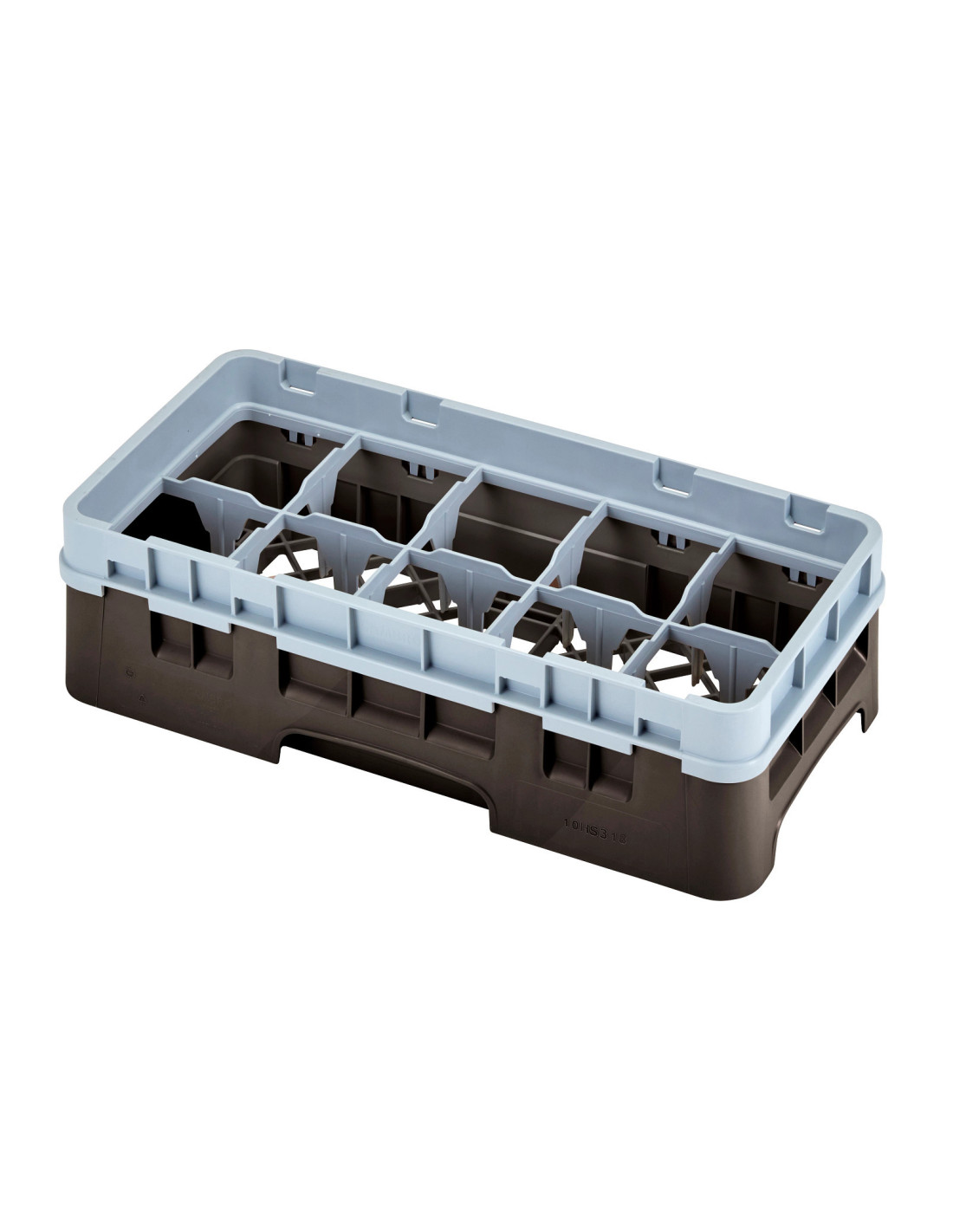 CAMBRO - 10HS318 - Cesta de lavado de medio tamaño para copas y vasos con 10 compartimentos 1 altura - diámetro máx.