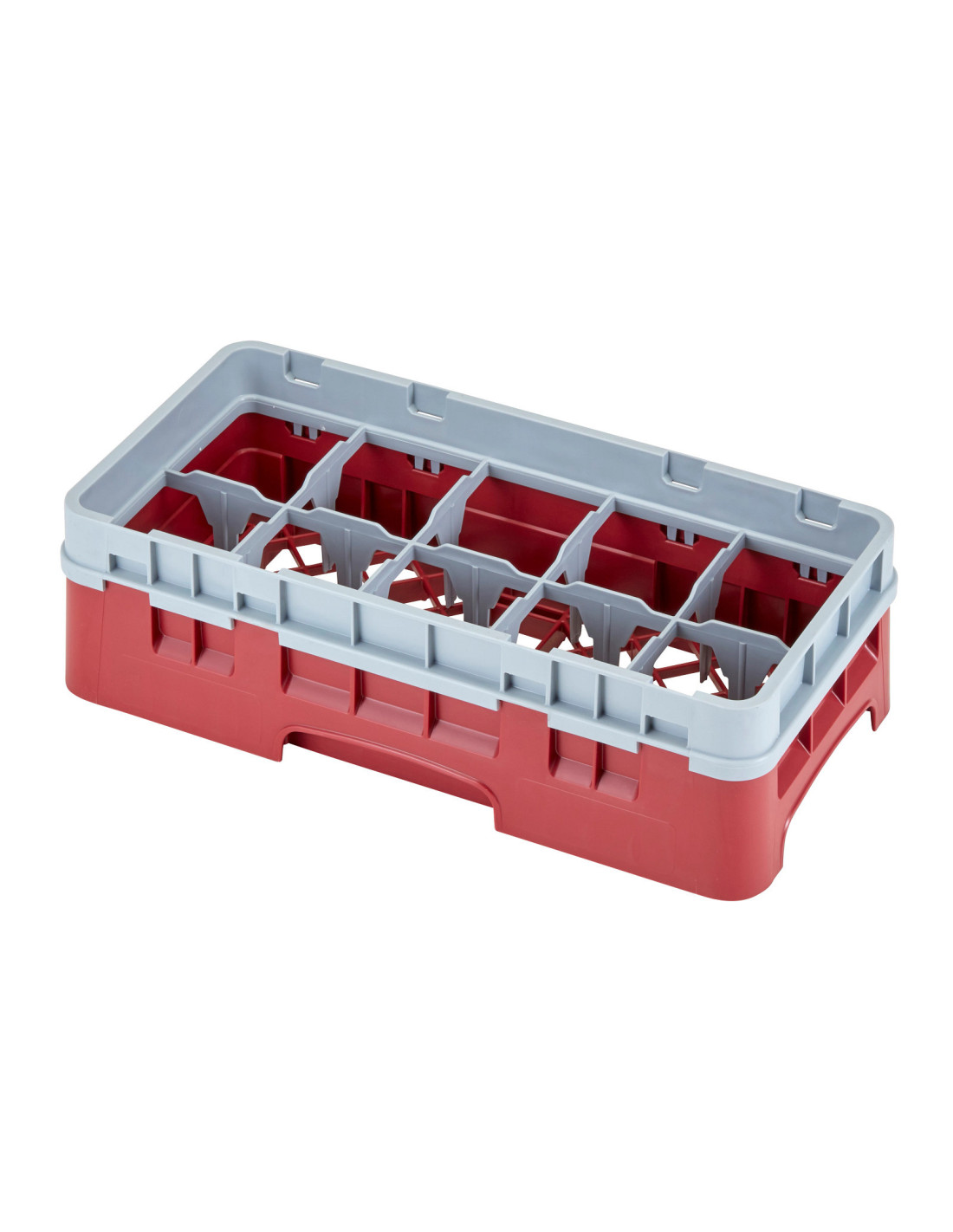 CAMBRO - 10HS318 - Cesta de lavado de medio tamaño para copas y vasos con 10 compartimentos 1 altura - diámetro máx.