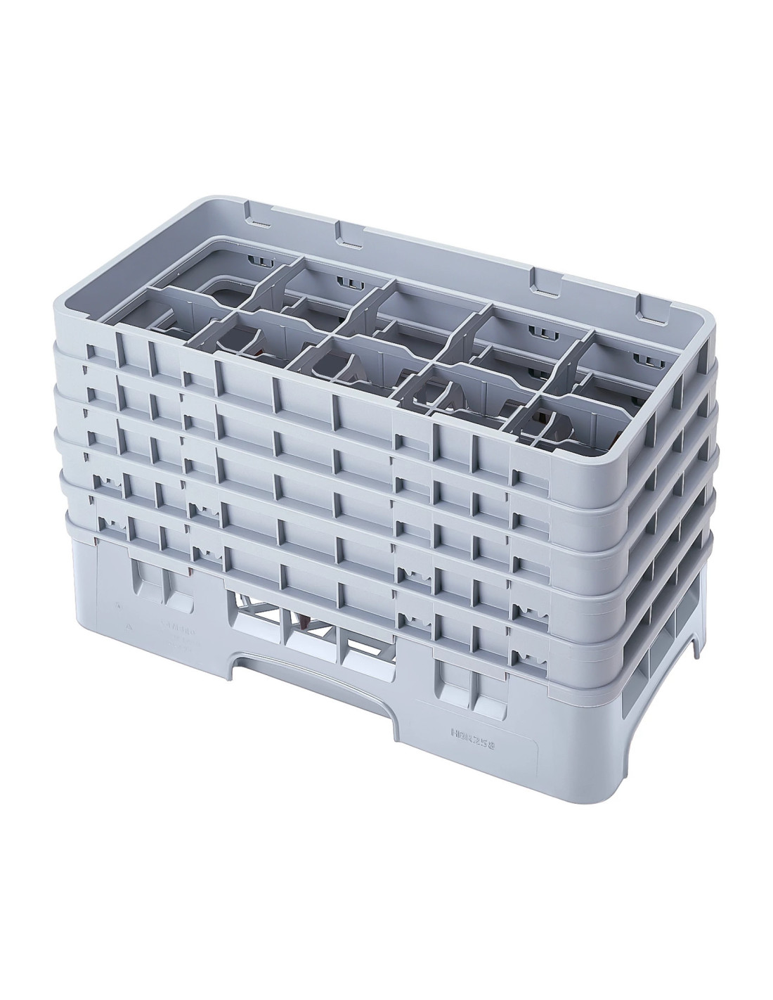 CAMBRO - 10HS958 - Cesta de lavado de medio tamaño para copas y vasos con 10 compartimentos 5 alturas - diámetro máx.