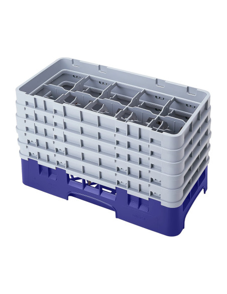 CAMBRO - 10HS958 - Cesta de lavado de medio tamaño para copas y vasos con 10 compartimentos 5 alturas - diámetro máx.